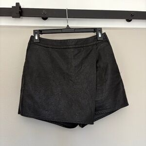 Forever 21 Faux Leather Skort